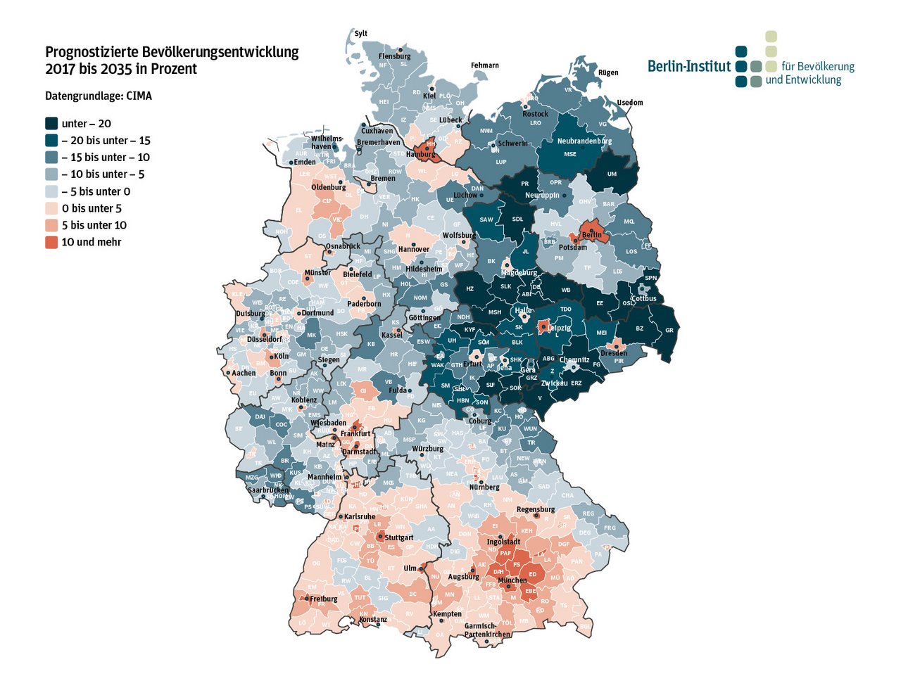 BerlinInstitut für Bevölkerung und Entwicklung Die demografische